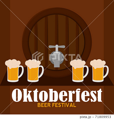 Barrels beer oktoberfest 71809953
