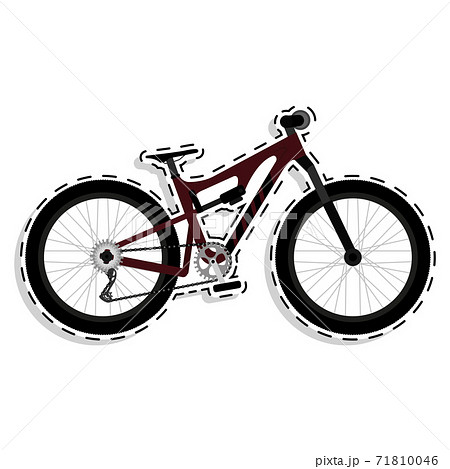 Medium bike Sticker Medium bike Sticker 71810046