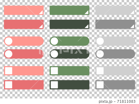 Color banner set Sakura color Color banner set Sakura color 71811083