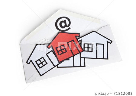E-Mail and Home Symbol 71812083