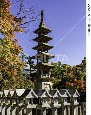 朝護孫子寺　石塔　奈良県生駒郡平群町 71813922