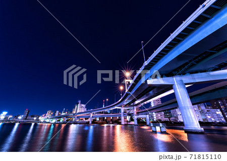 両国ジャンクションの夜景 71815110