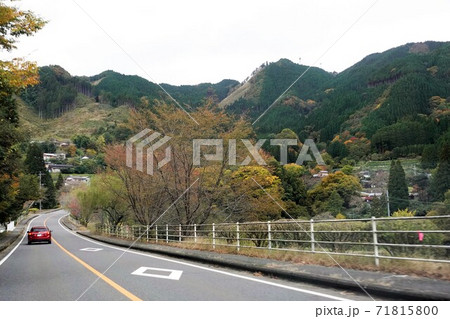 国道218号線高千穂から通潤橋へ 71815800