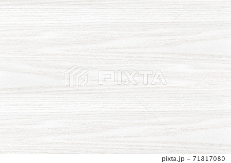 白い木目調の無垢なシンプルウッド背景テクスチャ 71817080