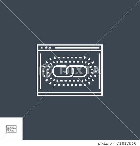 Web Link Optimization Line Icon Web Link Optimization Line Icon 71817950