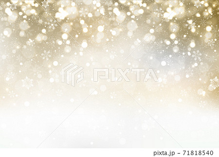 クリスマス 雪 冬 背景のイラスト素材