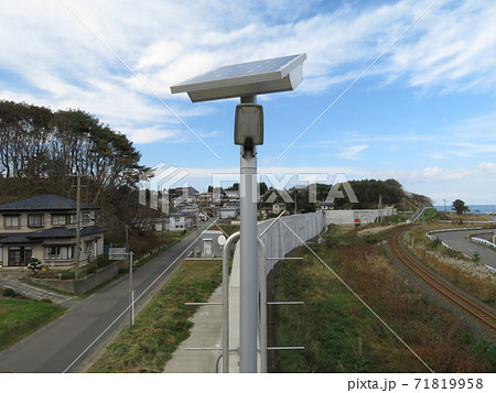 八木海岸防潮堤　洋野町　北海道 71819958