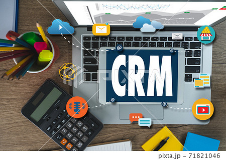 Business Customer CRM Management Analysis Service Concept management 71821046