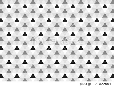パターン背景素材 ジオメトリックな三角形の背景 シックc パターンスウォッチあり のイラスト素材 7104