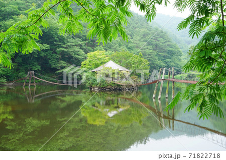 ガーデン 庭園 池 71822718