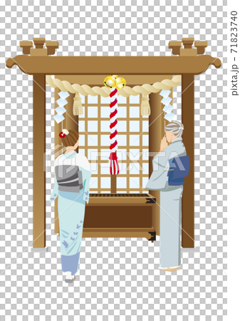 參拜神社 參拜神社 71823740