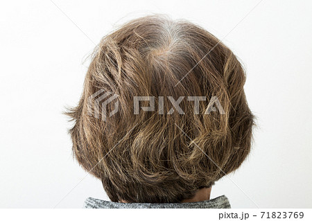 シニア 髪の毛 ヘアケア 白髪 シニア 髪の毛 ヘアケア 白髪 71823769