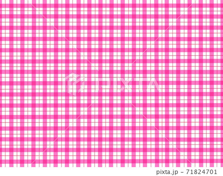 背景素材チェック柄 赤系 横のイラスト素材