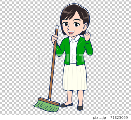 清潔 乾淨 掃地 71825069