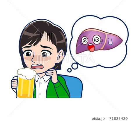 Beautiful woman in a green cardigan 71825420