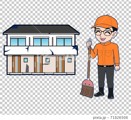 blue collar worker, laborer, male 71826508