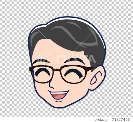 Middle-aged doctor in a lab coat 71827496