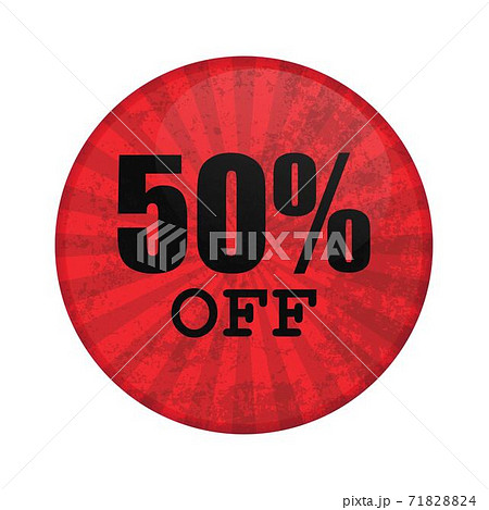Sale button pin vector illustration isolated on white background 71828824