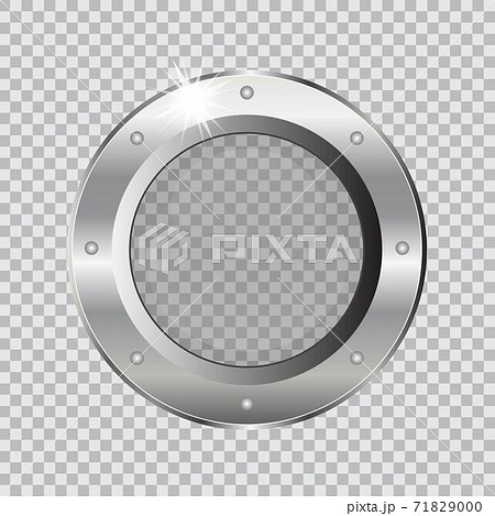 Metal ship porthole vector illustration isolated on transparent background Metal ship porthole vector illustration isolated on transparent background 71829000
