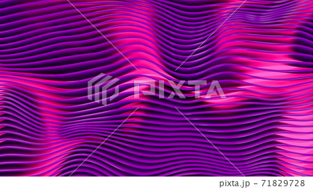 Abstract background of wave bands or lines. Trend colors 71829728