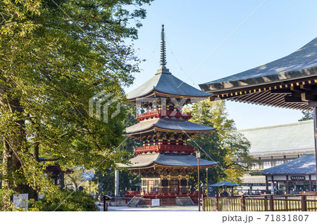 成田山新勝寺　三重塔 71831807