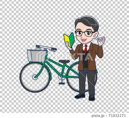 beginners mark, physician, bicycle 71832271