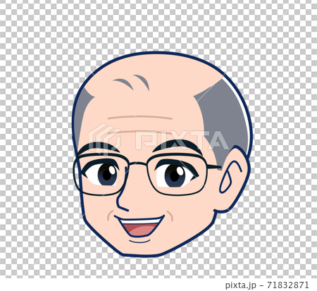 ハゲたおじさん 71832871