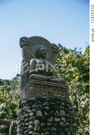 Bamboo Bridge in Pai, Mae Hong Son, Chiang Mai, thailand 71836550