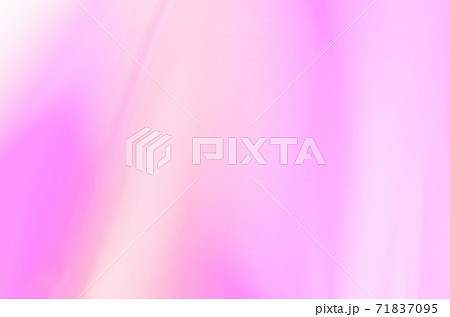 ピンク色系抽象的背景　緩やかな流れ 71837095