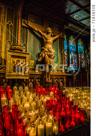 Notre Dame Cathedral in Montreal in Canada Notre Dame Cathedral in Montreal in Canada 71838338