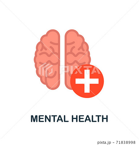 Mental Health icon. Simple element from health diseases collection. Creative Mental Health icon for web design, templates, infographics and more 71838998
