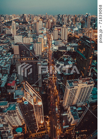 Siam and Rachathewi views from above, in Bangkok Thailand Siam and Rachathewi views from above, in Bangkok Thailand 71839068