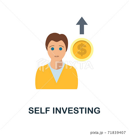Self Investing icon. Simple element from economic collection. Creative Self Investing icon for web design, templates, infographics and more Self Investing icon. Simple element from economic collection. Creative Self Investing icon for web design, templates, infographics and more 71839407