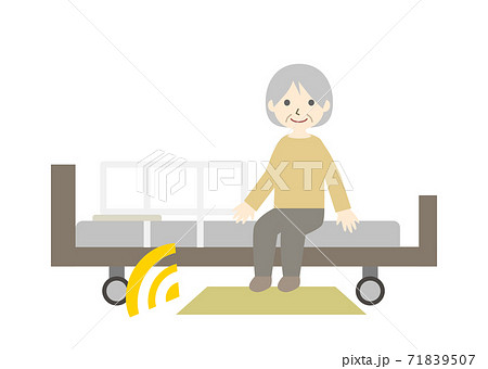 コールマット センサーマットのイラスト素材