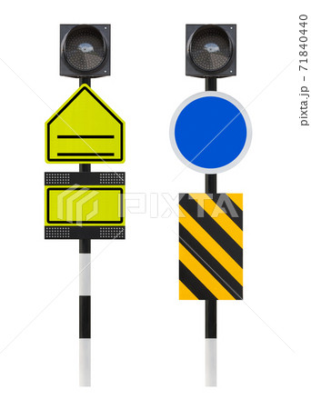 Traffic sign isolated Traffic sign isolated 71840440