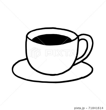 コーヒーカップのイラスト素材