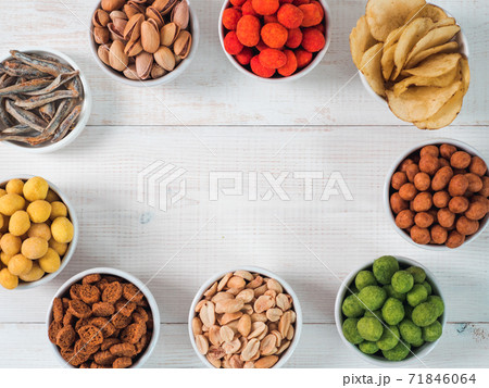 Different snacks for beer 71846064