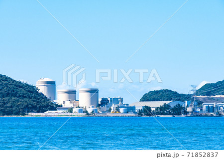 美浜原子力発電所の写真素材
