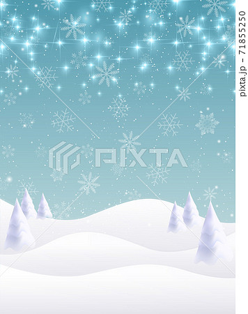 クリスマス 雪 冬 背景のイラスト素材