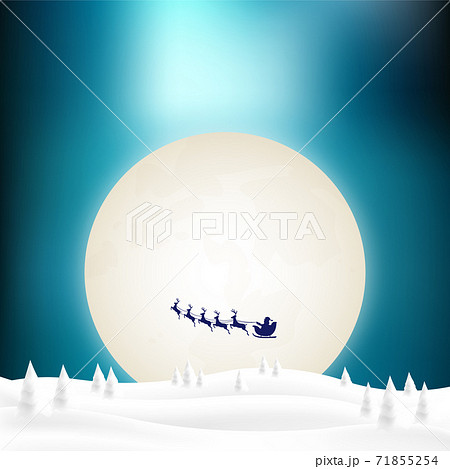 クリスマス 雪 冬 背景 クリスマス 雪 冬 背景 71855254
