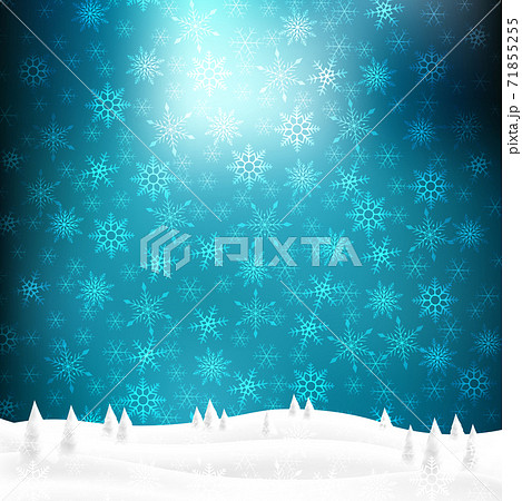 クリスマス 雪 冬 背景 クリスマス 雪 冬 背景 71855255