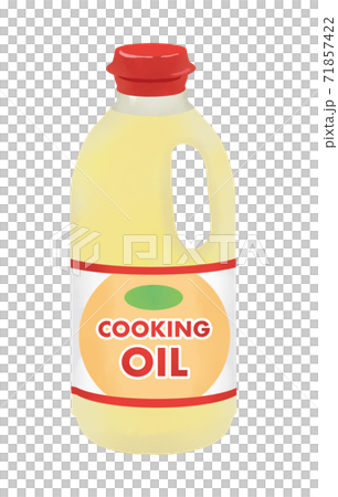 食用油の水彩風イラスト 食用油の水彩風イラスト 71857422