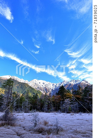 新雪の穂高岳 71859025