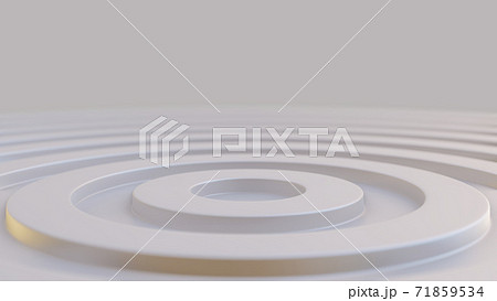 Abstract background with concentric white circles 71859534