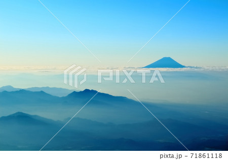 麗しき富士山　その2011　　夜明けの富士山　その2011 71861118