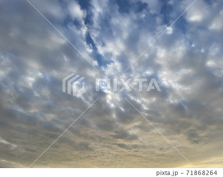 秋の朝雲 71868264
