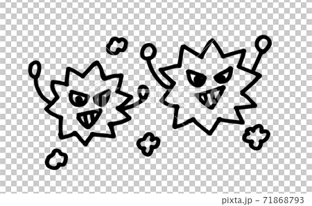 ウイルス 71868793