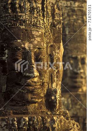 CAMBODIA SIEM REAP ANGKOR THOM BAYON TEMPLE 71870531