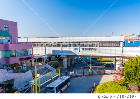 東京都八王子市　京王相模原線　京王堀之内駅　駅前風景 71872197