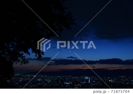 京都の夜景 京都の夜景 71873704